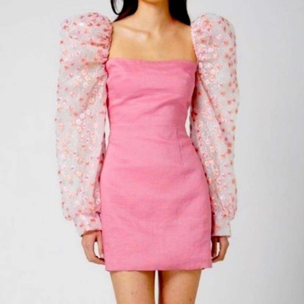 Revolve Atoir Madison dress in primrose